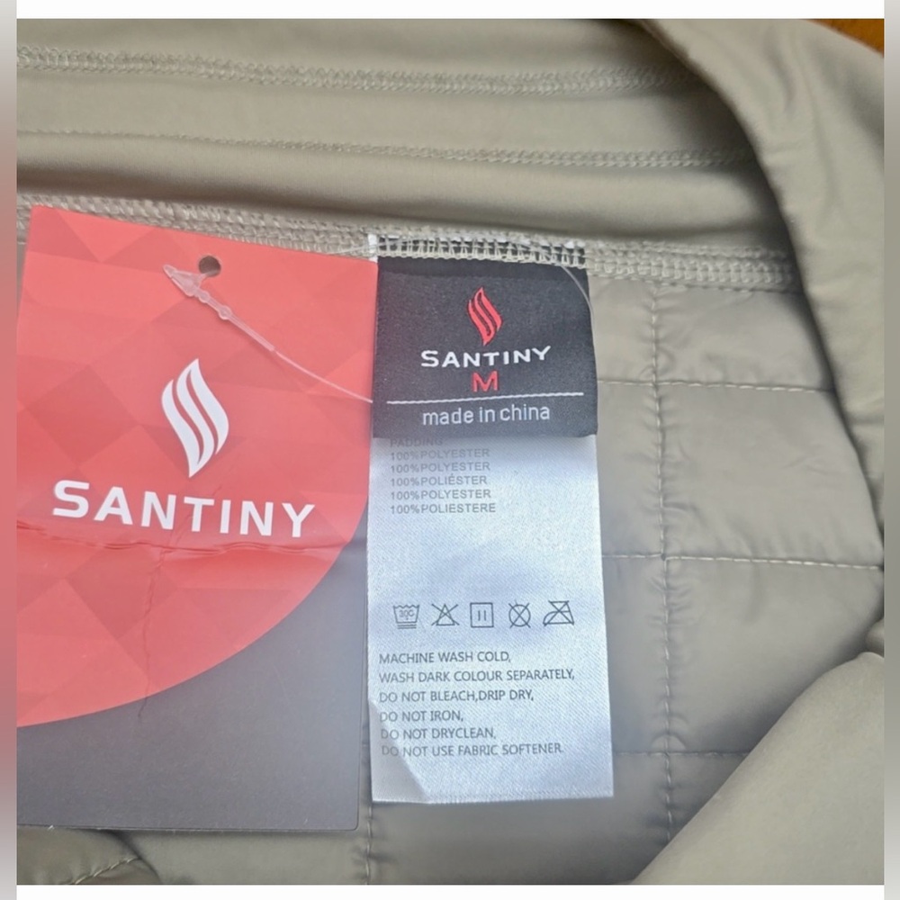SANTINY Women's 18" Puffer Insulated
Skirt Zipper Pockets High Waisted
Quilt - Picture 8 of 10